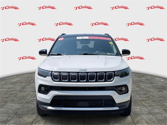 used 2022 Jeep Compass car, priced at $25,458