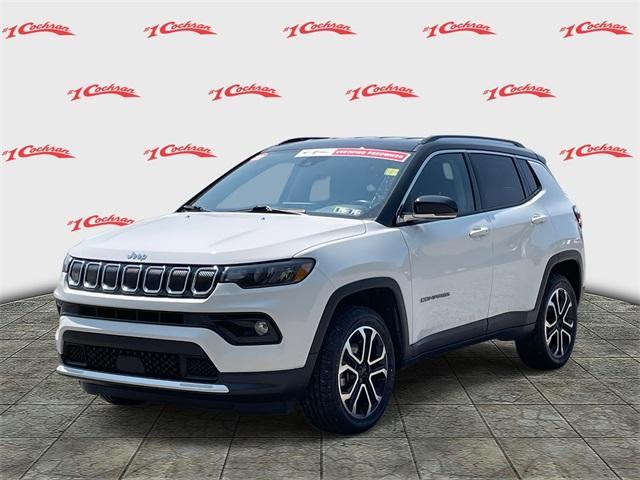 used 2022 Jeep Compass car, priced at $25,458