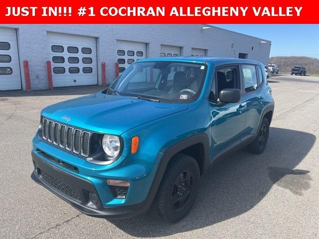 used 2020 Jeep Renegade car, priced at $17,531