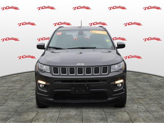 used 2021 Jeep Compass car, priced at $21,898