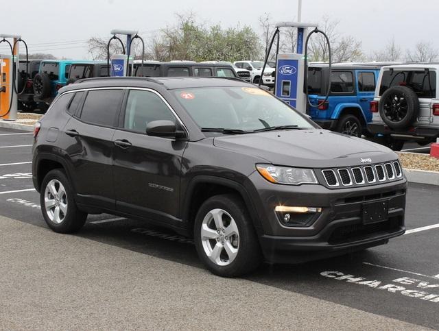 used 2021 Jeep Compass car, priced at $22,543