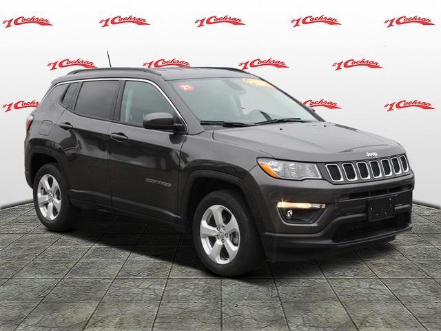 used 2021 Jeep Compass car, priced at $22,286