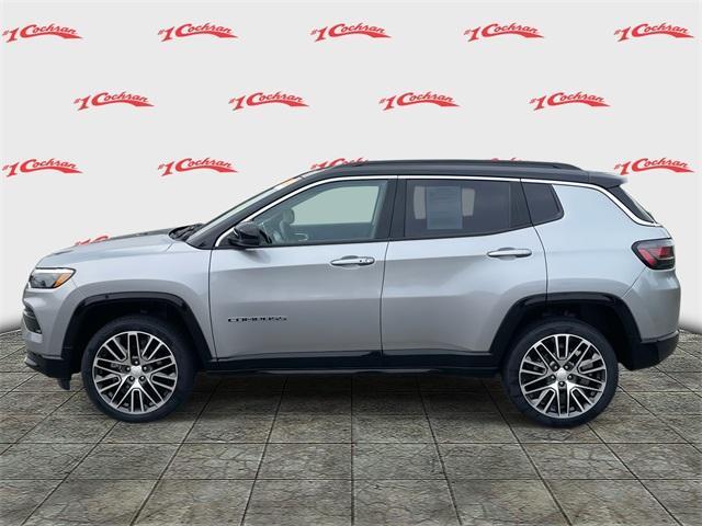 used 2022 Jeep Compass car, priced at $25,471