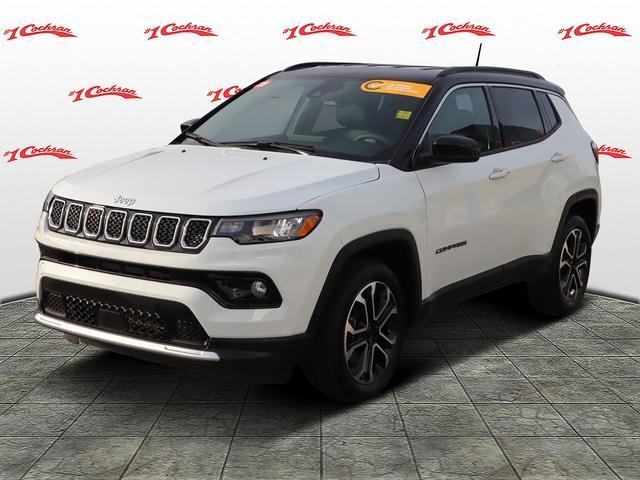 used 2023 Jeep Compass car, priced at $25,971