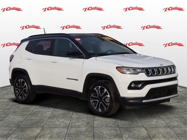 used 2023 Jeep Compass car, priced at $25,971