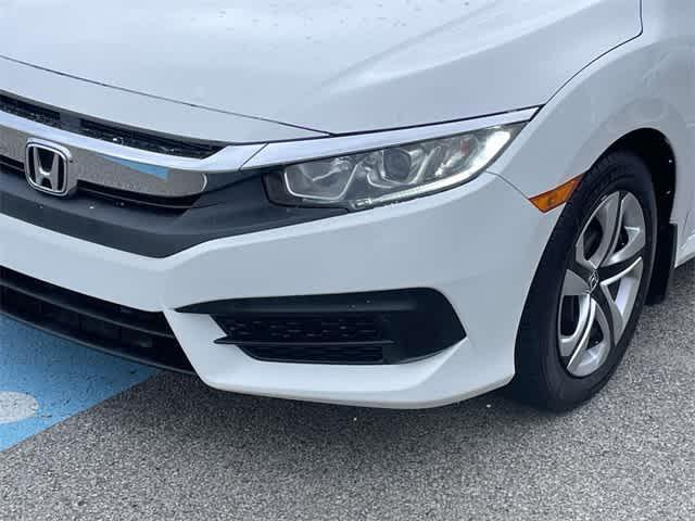 used 2016 Honda Civic car, priced at $17,487
