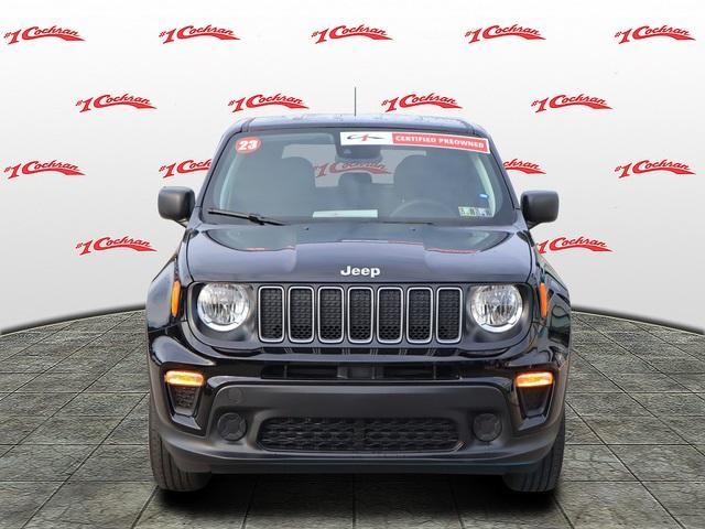 used 2023 Jeep Renegade car, priced at $22,496