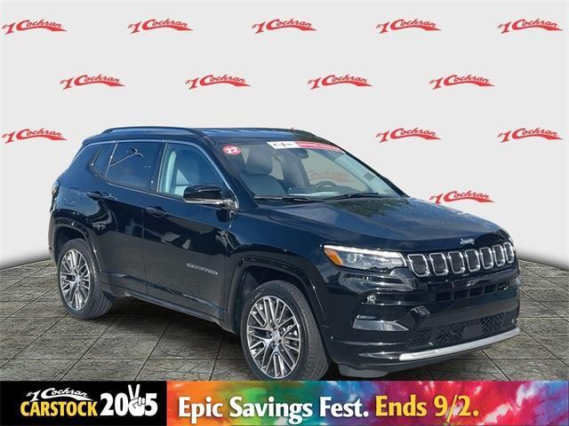used 2022 Jeep Compass car, priced at $24,797