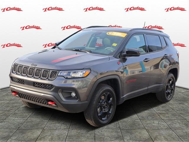 used 2023 Jeep Compass car, priced at $27,771