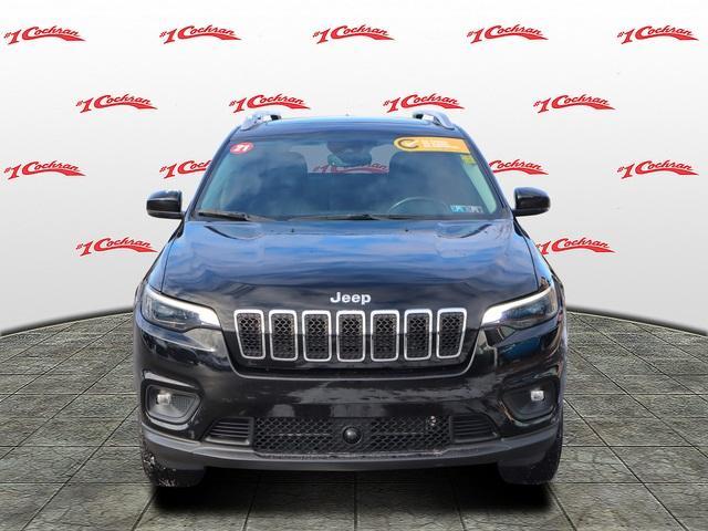 used 2021 Jeep Cherokee car, priced at $23,558