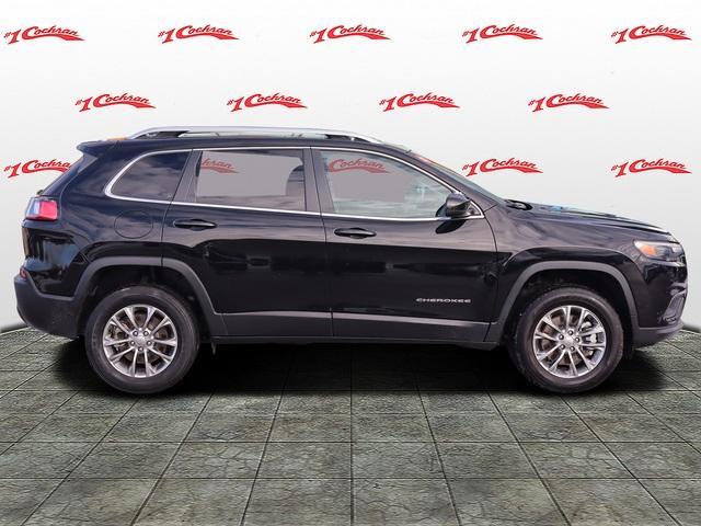 used 2021 Jeep Cherokee car, priced at $23,558