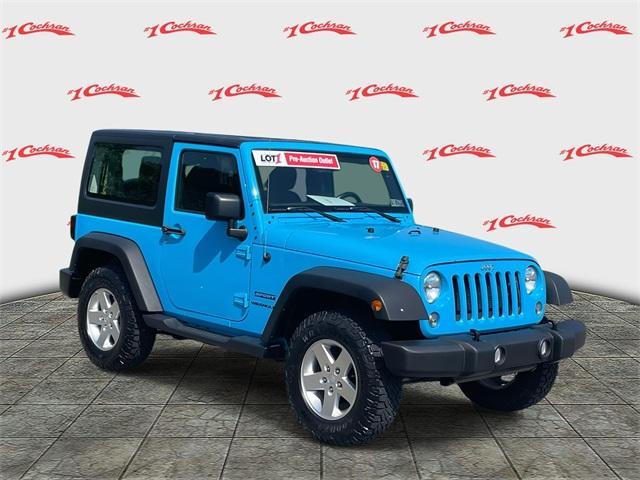 used 2017 Jeep Wrangler car, priced at $18,187