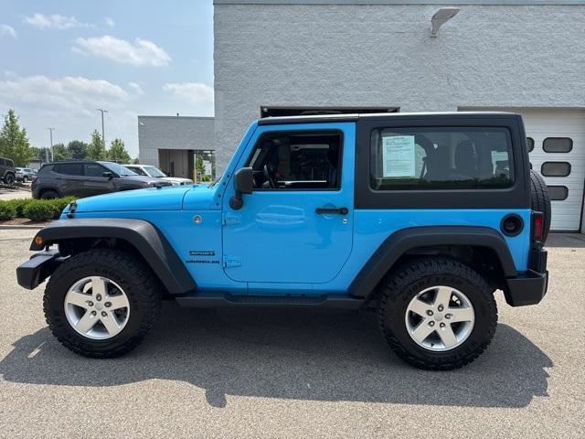 used 2017 Jeep Wrangler car, priced at $18,441