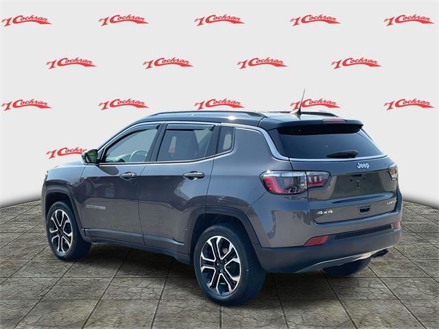 used 2022 Jeep Compass car, priced at $24,627