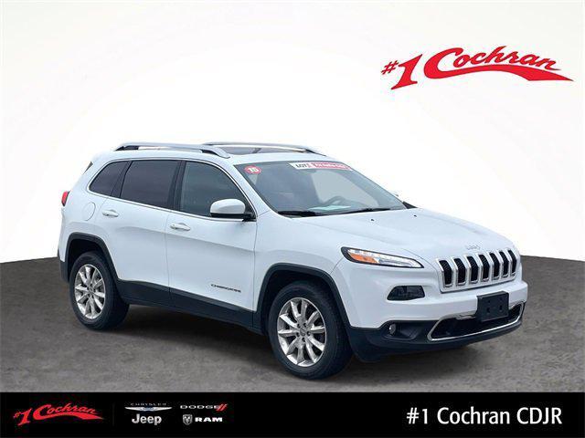 used 2015 Jeep Cherokee car, priced at $11,158