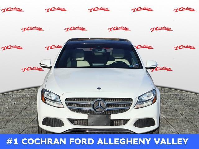 used 2018 Mercedes-Benz C-Class car, priced at $20,423