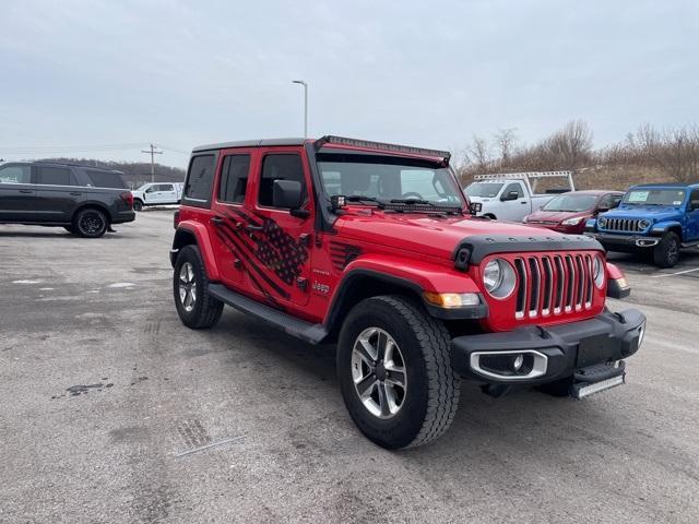 used 2018 Jeep Wrangler Unlimited car, priced at $25,287