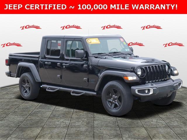 used 2021 Jeep Gladiator car, priced at $31,848