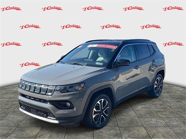 used 2022 Jeep Compass car, priced at $24,987