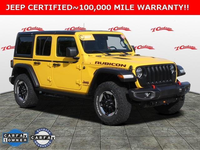 used 2021 Jeep Wrangler Unlimited car, priced at $44,789