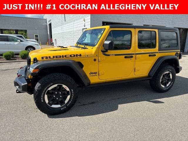 used 2021 Jeep Wrangler Unlimited car, priced at $45,991