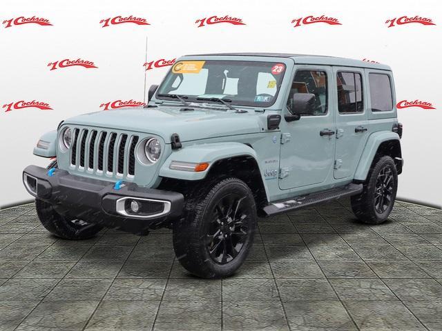 used 2023 Jeep Wrangler 4xe car, priced at $37,287