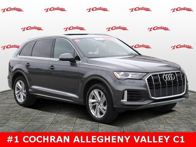 used 2021 Audi Q7 car, priced at $38,329