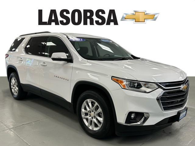 used 2021 Chevrolet Traverse car, priced at $27,700