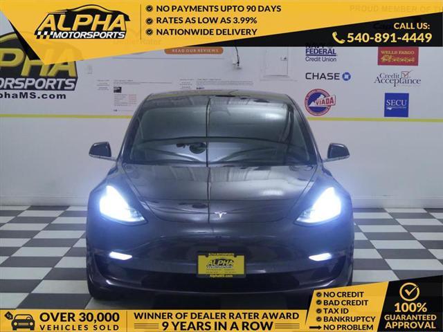 used 2018 Tesla Model 3 car, priced at $15,000