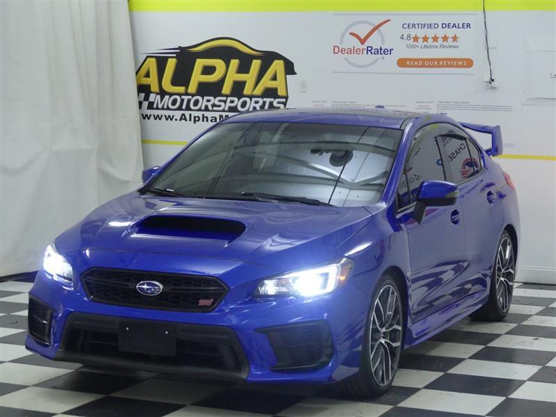 used 2020 Subaru WRX STI car, priced at $30,000