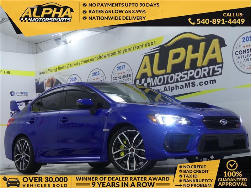 used 2020 Subaru WRX STI car, priced at $30,000