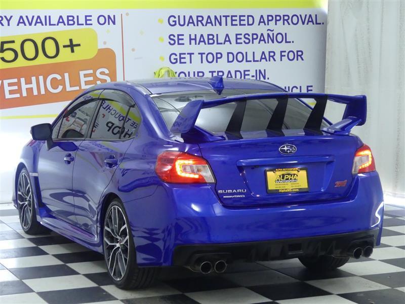 used 2020 Subaru WRX STI car, priced at $30,000