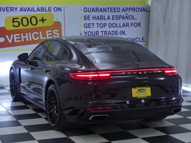 used 2018 Porsche Panamera car, priced at $40,000