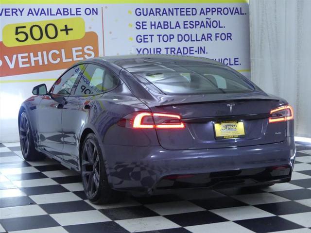 used 2021 Tesla Model S car, priced at $57,000