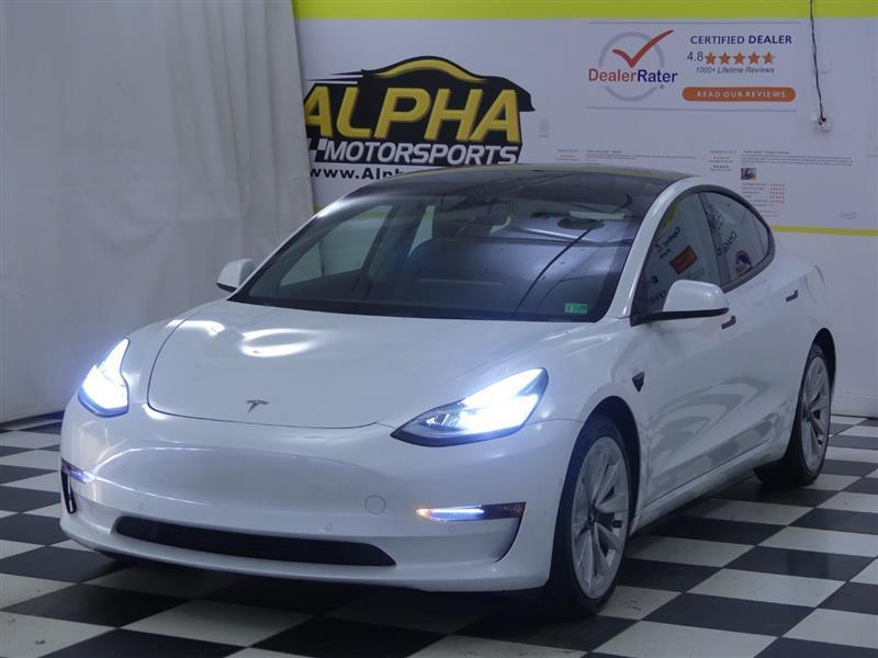 used 2022 Tesla Model 3 car, priced at $23,500