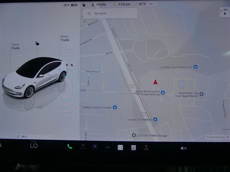 used 2022 Tesla Model 3 car, priced at $23,500