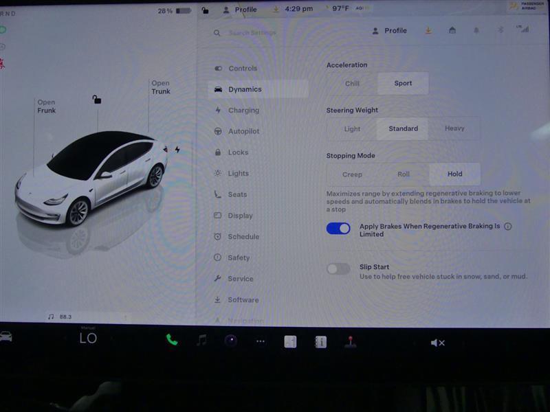used 2022 Tesla Model 3 car, priced at $23,500