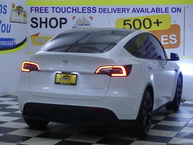 used 2021 Tesla Model Y car, priced at $21,500