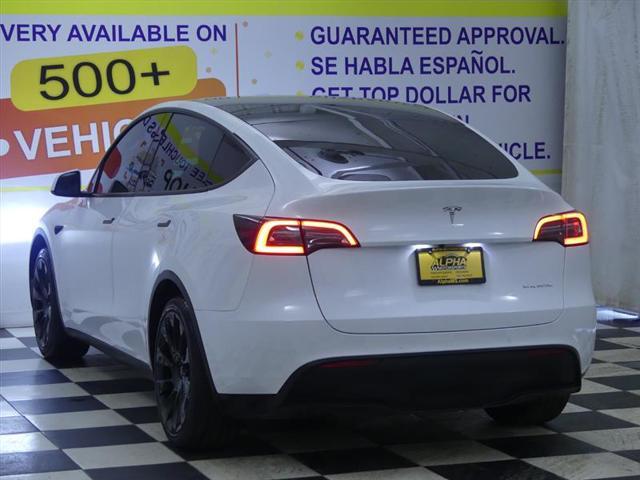 used 2021 Tesla Model Y car, priced at $21,500