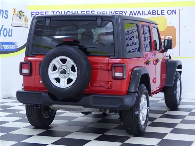 used 2020 Jeep Wrangler Unlimited car, priced at $25,500