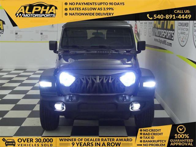 used 2020 Jeep Wrangler Unlimited car, priced at $27,000