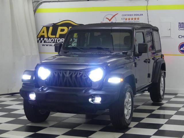 used 2020 Jeep Wrangler Unlimited car, priced at $27,500