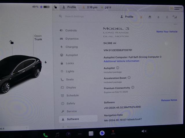 used 2018 Tesla Model 3 car, priced at $21,000