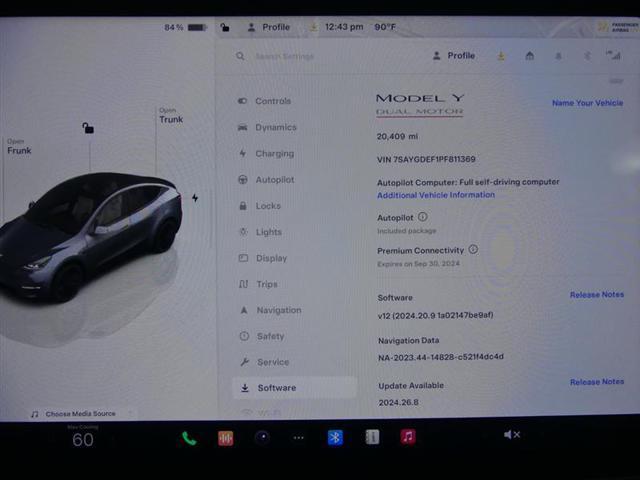 used 2023 Tesla Model Y car, priced at $36,500