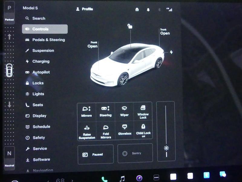 used 2021 Tesla Model S car, priced at $49,500