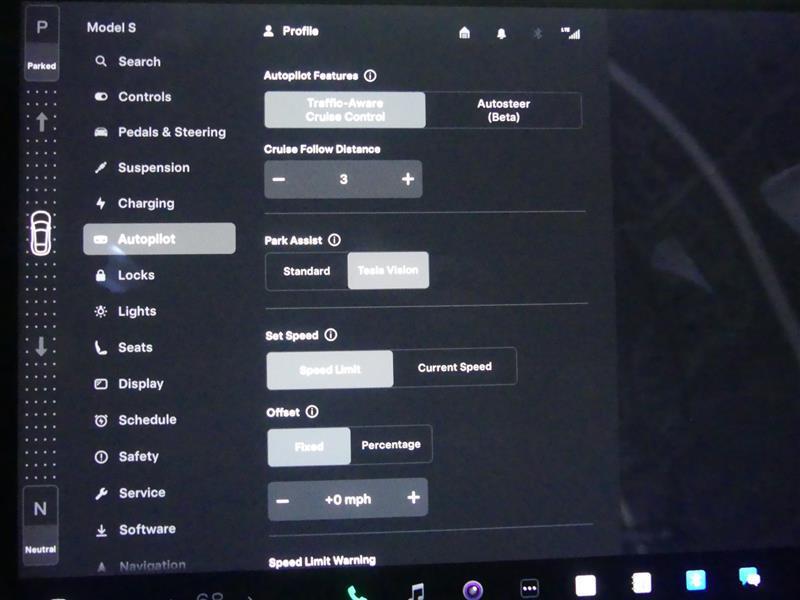 used 2021 Tesla Model S car, priced at $49,500