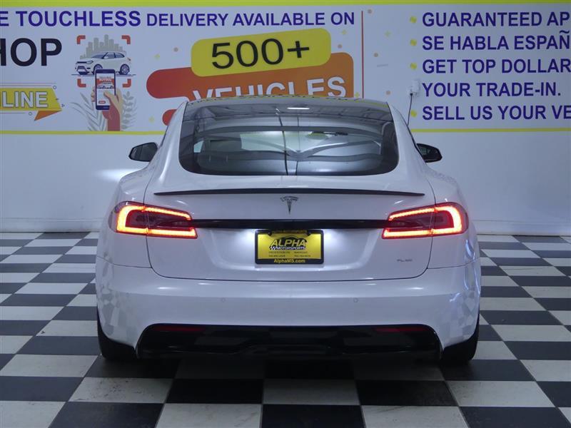 used 2021 Tesla Model S car, priced at $49,500