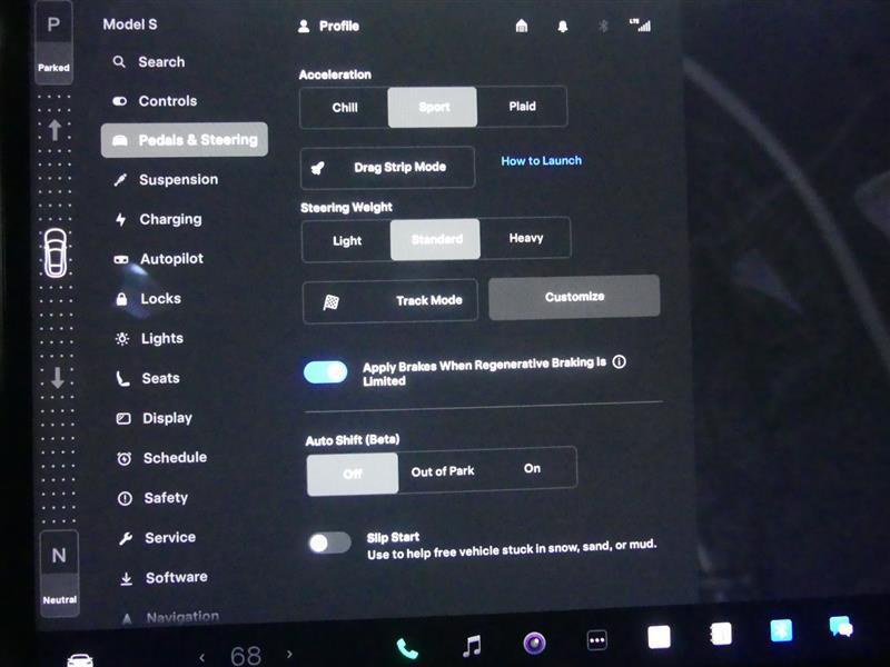 used 2021 Tesla Model S car, priced at $49,500