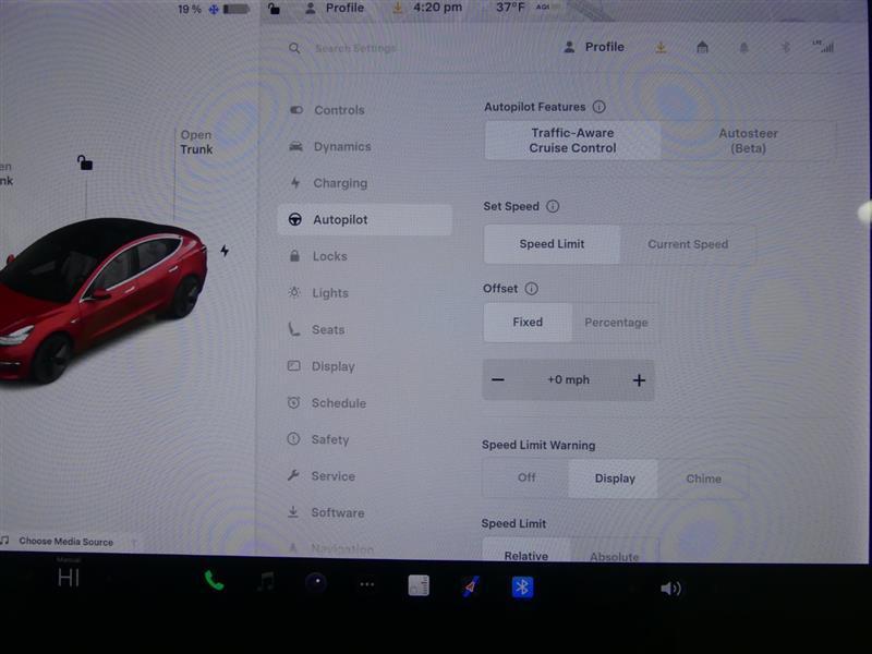 used 2019 Tesla Model 3 car, priced at $18,500