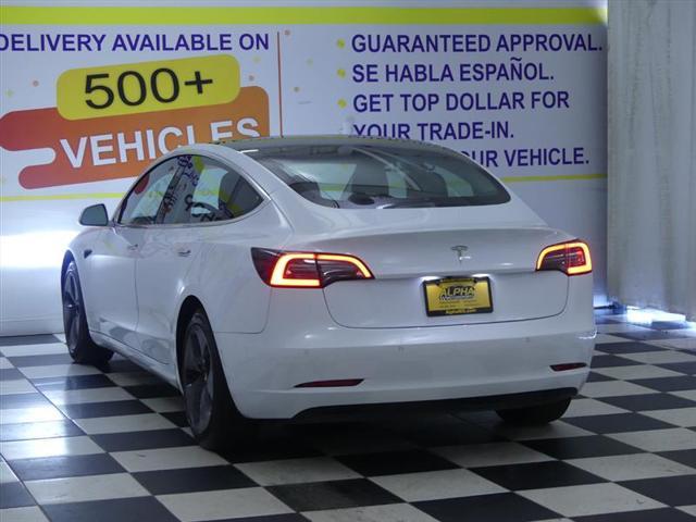 used 2018 Tesla Model 3 car, priced at $18,500